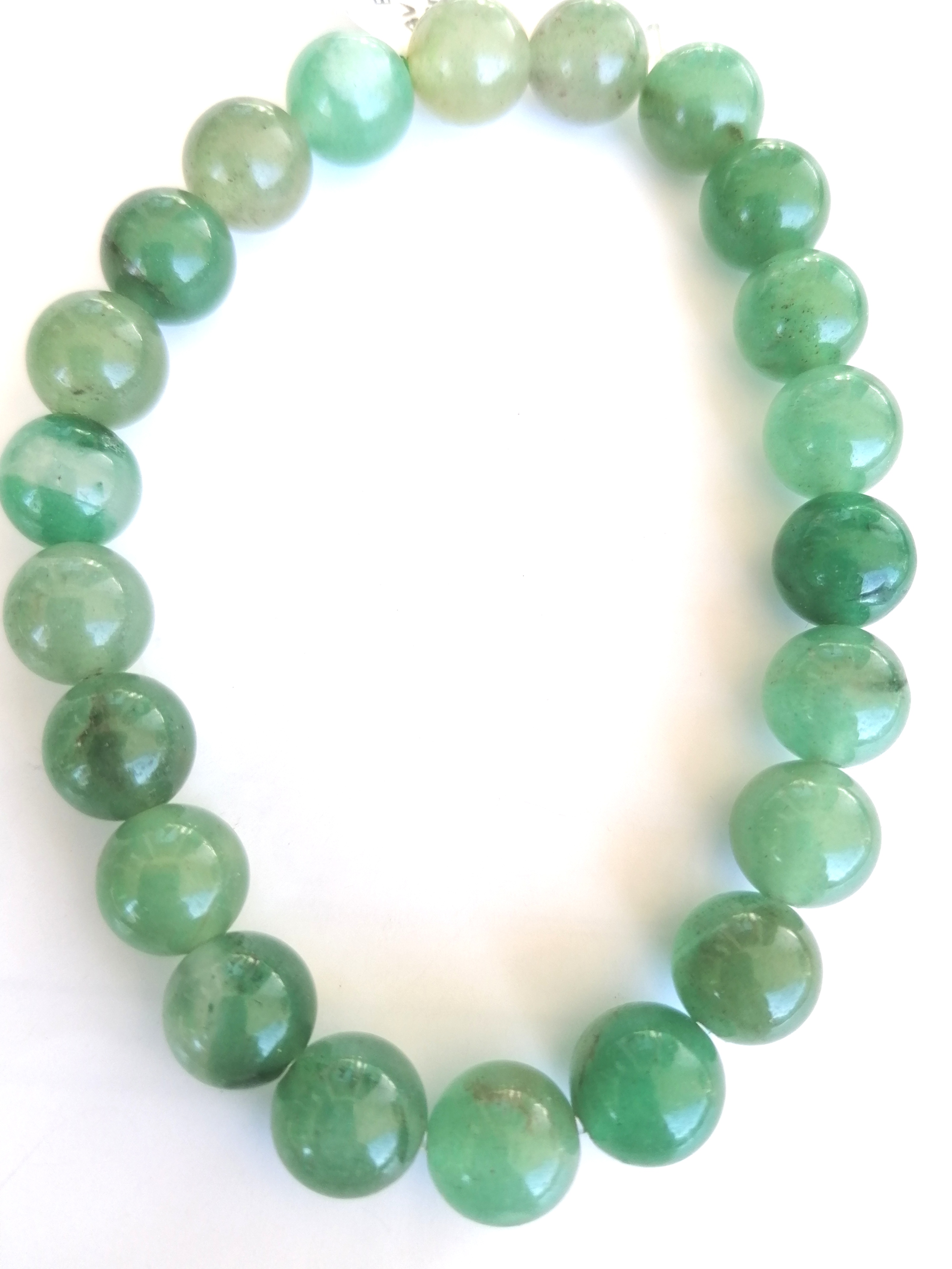 ALCHIMIA Bracciale Unisex Buddha In Avventurina Naturale – Pietre Vere 8mm, Filo Elastico, Made In Italy